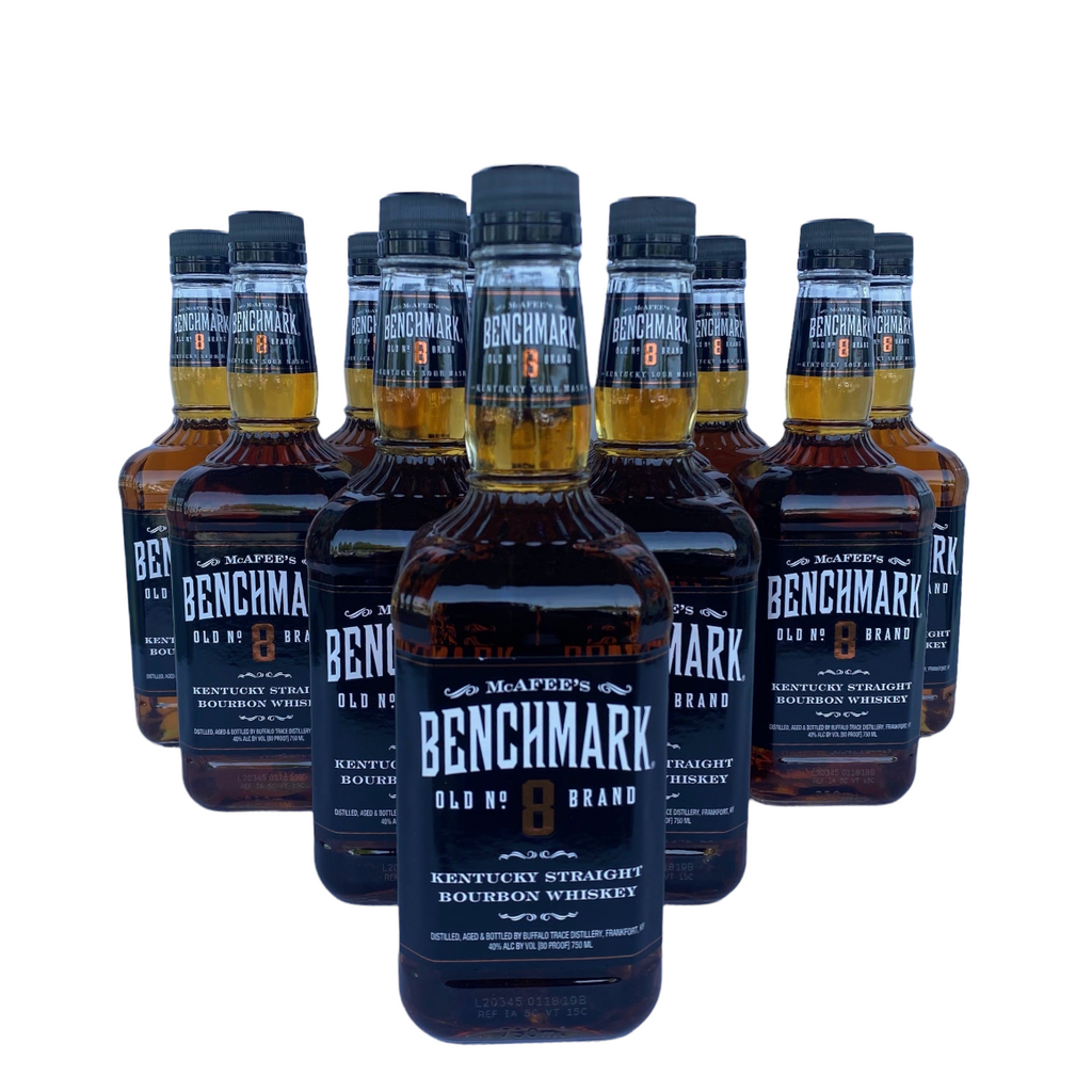 BENCHMARK OLD NO. 8 "BABY BUFFALO TRACE" KENTUCKY BOURBON - CASE 12 BOTTLES