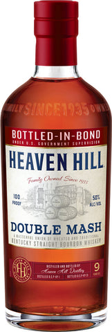 Heaven Hill Double Mash Bottled in Bond 9 Year Old Bourbon Whiskey 750ml