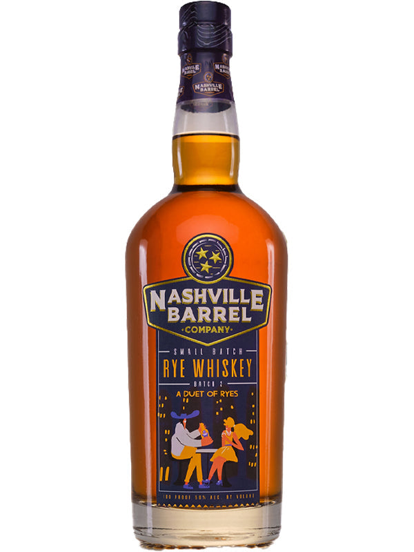 Nashville Barrel Company Small Batch Rye Whiskey Batch 2