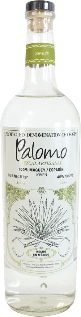 Palomo Maguey Espadin Joven Mezcal (1 Liter)